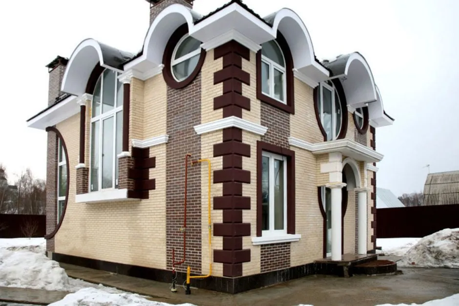 Фасадный декор из пенополистирола