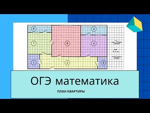 ОГЭ. Задания 1-5. Как решать. Задача про квартиру. Ященко.