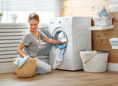 в стиральной машинке