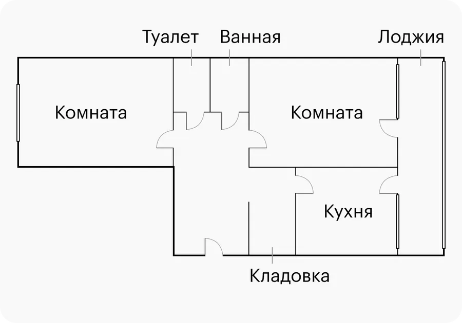 Типовые планировки квартир: какие ... Типовые планировки квартир: какие ...
