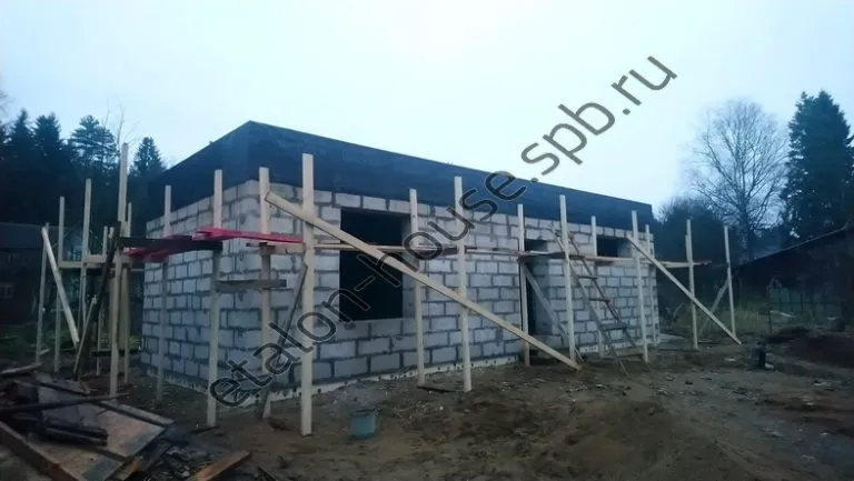 Гостевой дом из Газобетона в Песочном Гостевой дом из Газобетона в Песочном