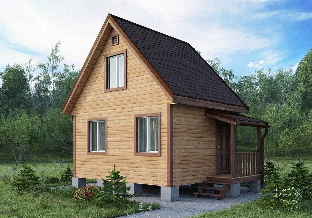 Каркасный дом 4х5 - КД 3 ... Каркасный дом 4х5 - КД 3 ...